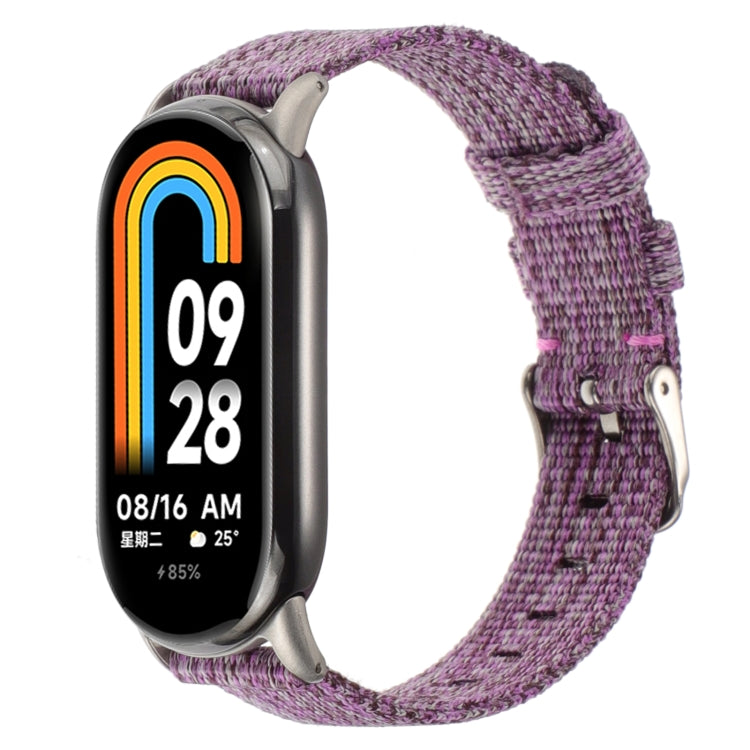 Cinturino per orologio in tela di nylon, For Xiaomi Mi Band 8