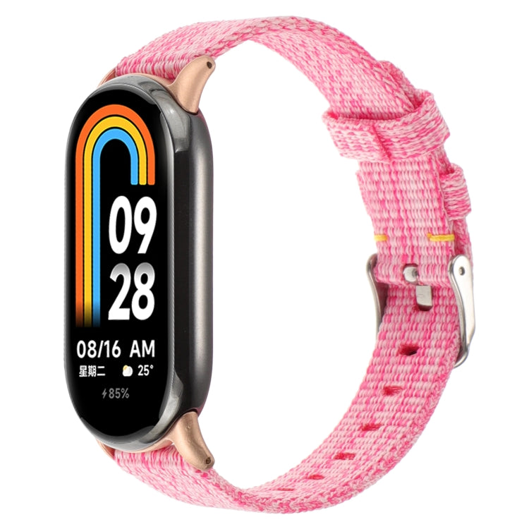 Cinturino per orologio in tela di nylon, For Xiaomi Mi Band 8
