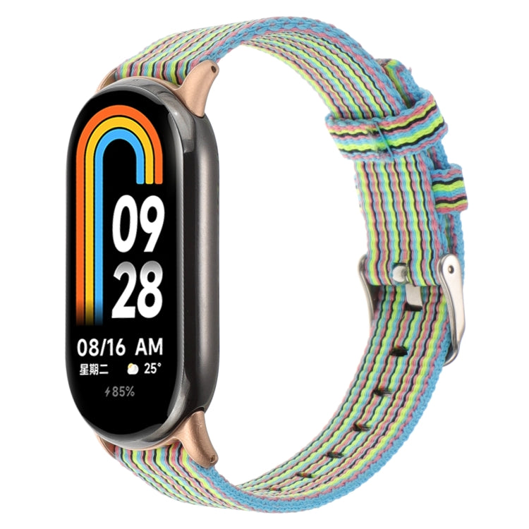 Cinturino per orologio in tela di nylon, For Xiaomi Mi Band 8