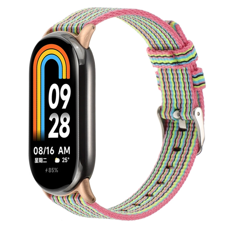 Cinturino per orologio in tela di nylon, For Xiaomi Mi Band 8