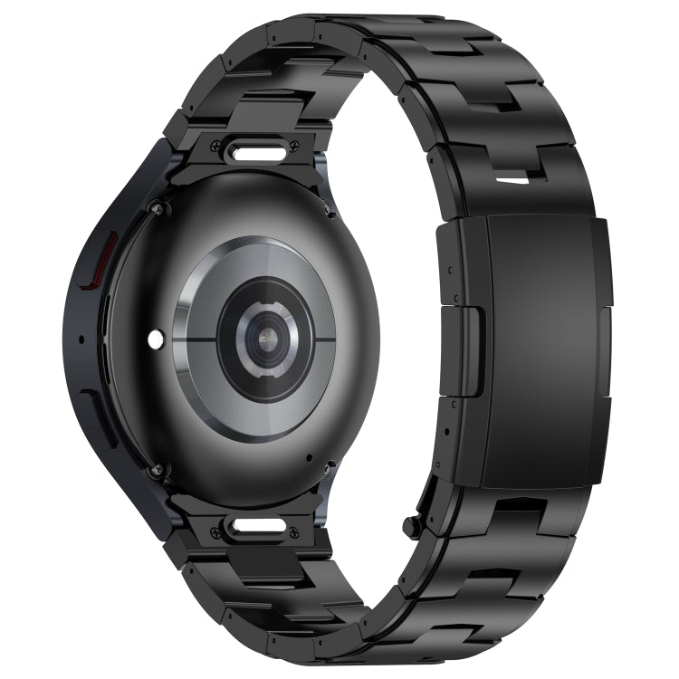 Cinturino per orologio in metallo in acciaio al titanio stile pulsante, For Samsung Galaxy Watch6/6 Classic/5/5 Pro