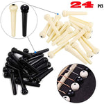 Set piroli e accessori per chitarra 50 in 1 in ABS argento - immagine 2