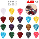 Set piroli e accessori per chitarra 50 in 1 in ABS argento - immagine 3