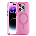 Custodia per telefono MagSafe in TPU satinato traslucido + PC a copertura totale, For iPhone 14, For iPhone 14 Pro