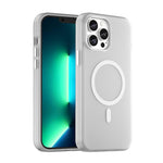 Custodia per telefono MagSafe in TPU satinato traslucido + PC a copertura totale, For iPhone 14 Pro Max, For iPhone SE 2022 / 2020 / 8