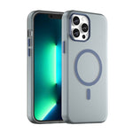 Custodia per telefono MagSafe in TPU satinato traslucido + PC a copertura totale, For iPhone 14 Pro Max, For iPhone SE 2022 / 2020 / 8