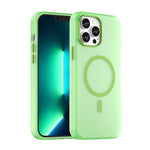 Custodia per telefono MagSafe in TPU satinato traslucido + PC a copertura totale, For iPhone 14 Pro Max, For iPhone SE 2022 / 2020 / 8