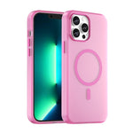 Custodia per telefono MagSafe in TPU satinato traslucido + PC a copertura totale, For iPhone 14 Pro Max, For iPhone SE 2022 / 2020 / 8