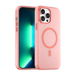 Custodia per telefono MagSafe in TPU satinato traslucido + PC a copertura totale, For iPhone 14 Pro Max, For iPhone SE 2022 / 2020 / 8