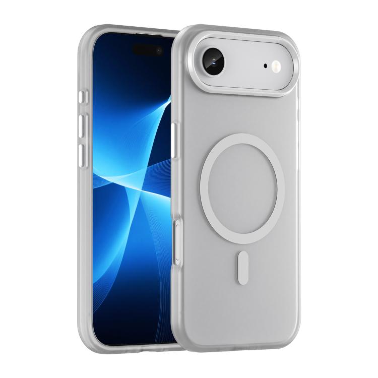 Custodia per telefono MagSafe in TPU satinato traslucido + PC a copertura totale, For iPhone 17 Pro Max, For iPhone 17 Pro, For iPhone 17