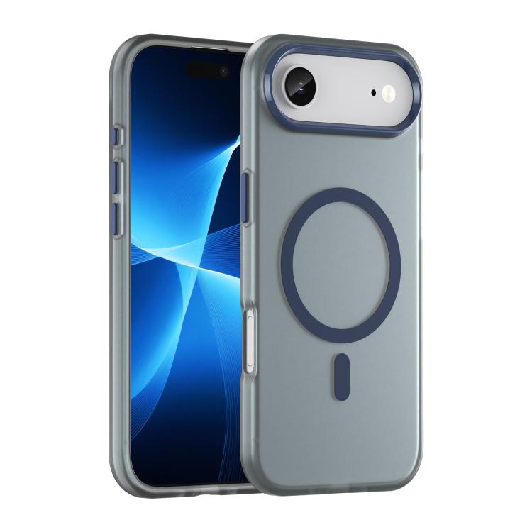 Custodia per telefono MagSafe in TPU satinato traslucido + PC a copertura totale, For iPhone 17 Pro Max, For iPhone 17 Pro, For iPhone 17