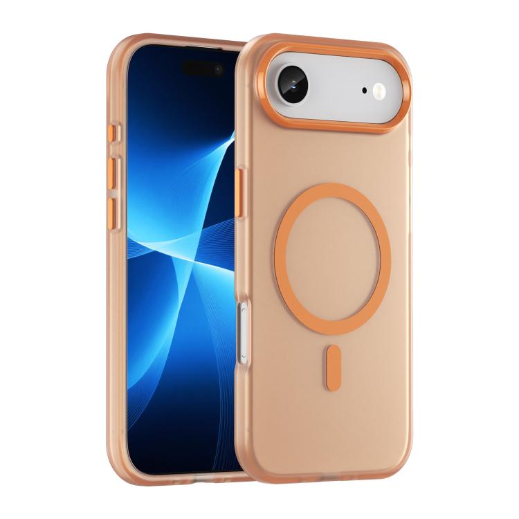 Custodia per telefono MagSafe in TPU satinato traslucido + PC a copertura totale, For iPhone 17 Pro Max, For iPhone 17 Pro, For iPhone 17