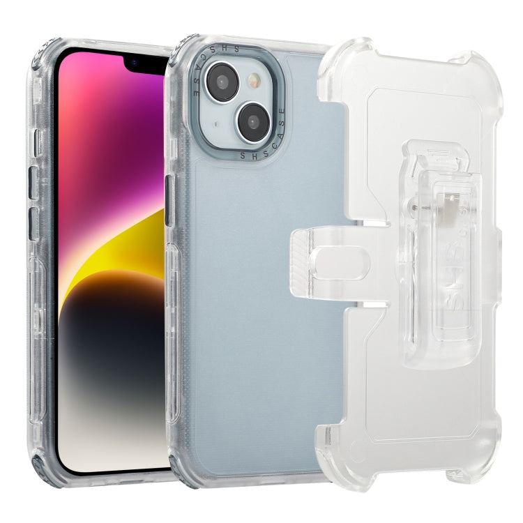 Custodia TPU satinata con clip posteriore per iPhone 15 Pro Max