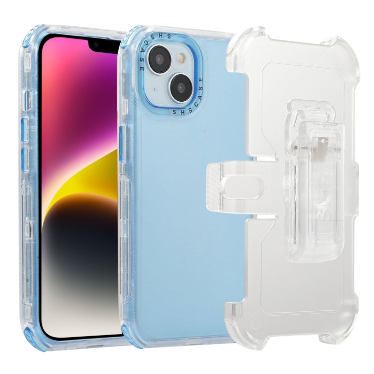 Custodia TPU satinata con clip posteriore per iPhone 15 Pro Max
