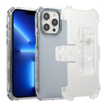 Custodia TPU satinata con clip per iPhone 13 Pro Max