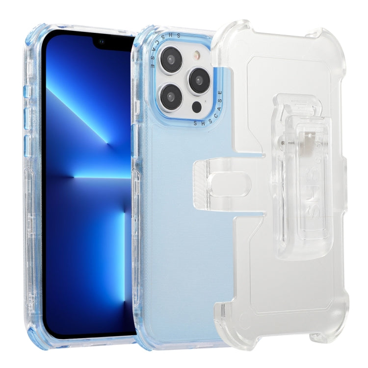 Custodia TPU satinata con clip per iPhone 13 Pro Max