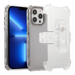 Custodia TPU satinata con clip per iPhone 13 Pro Max