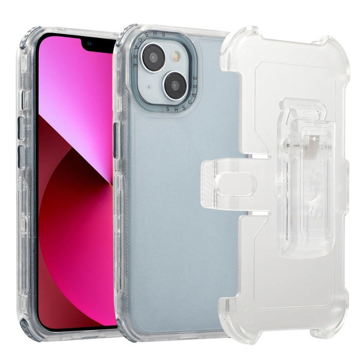 Custodia TPU satinata con clip per iPhone 13 Pro Max