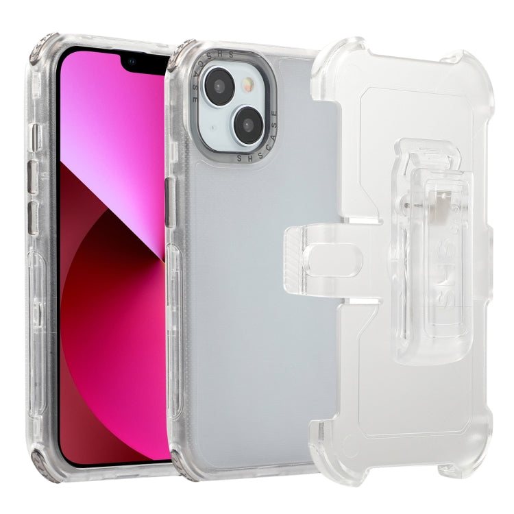 Custodia TPU satinata con clip per iPhone 13 Pro Max