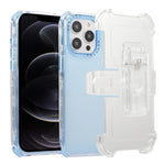 Custodia TPU satinata con clip per iPhone 13 Pro Max