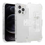 Custodia TPU satinata con clip per iPhone 13 Pro Max