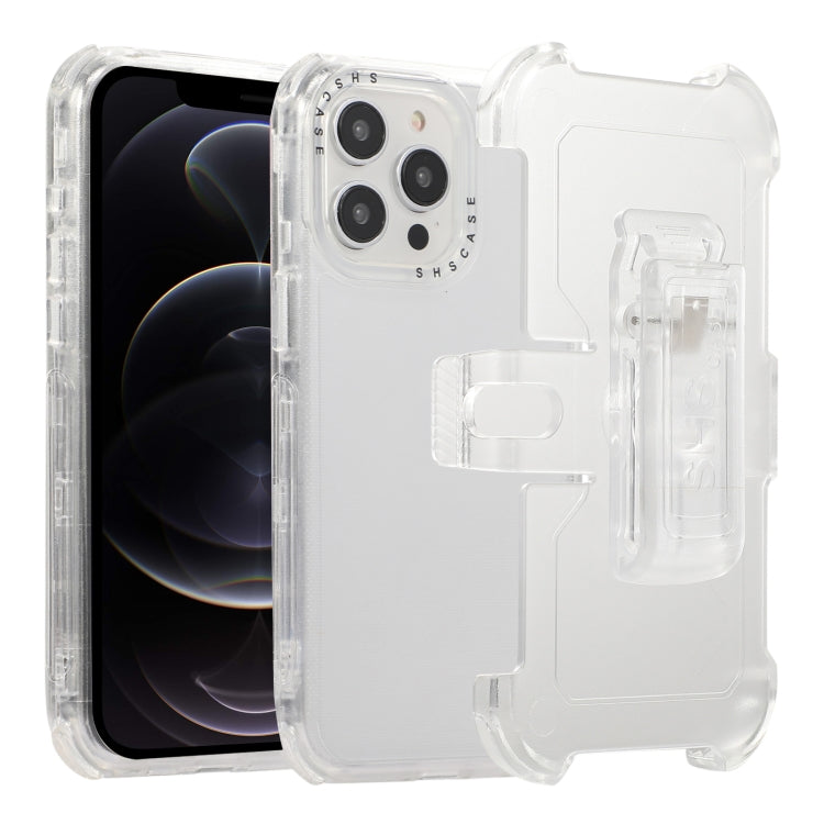 Custodia TPU satinata con clip per iPhone 13 Pro Max