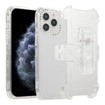 Custodia TPU satinata con clip per iPhone 11 Pro Max