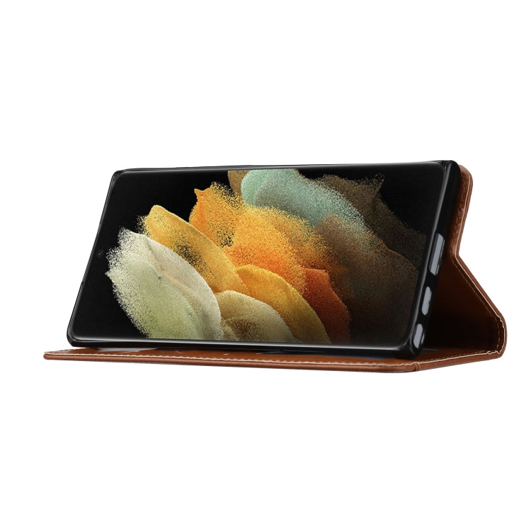 Custodia portafoglio in pelle per Samsung Galaxy S24 Ultra