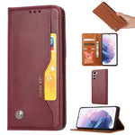 Custodia portafoglio in pelle per Samsung Galaxy S24 Ultra