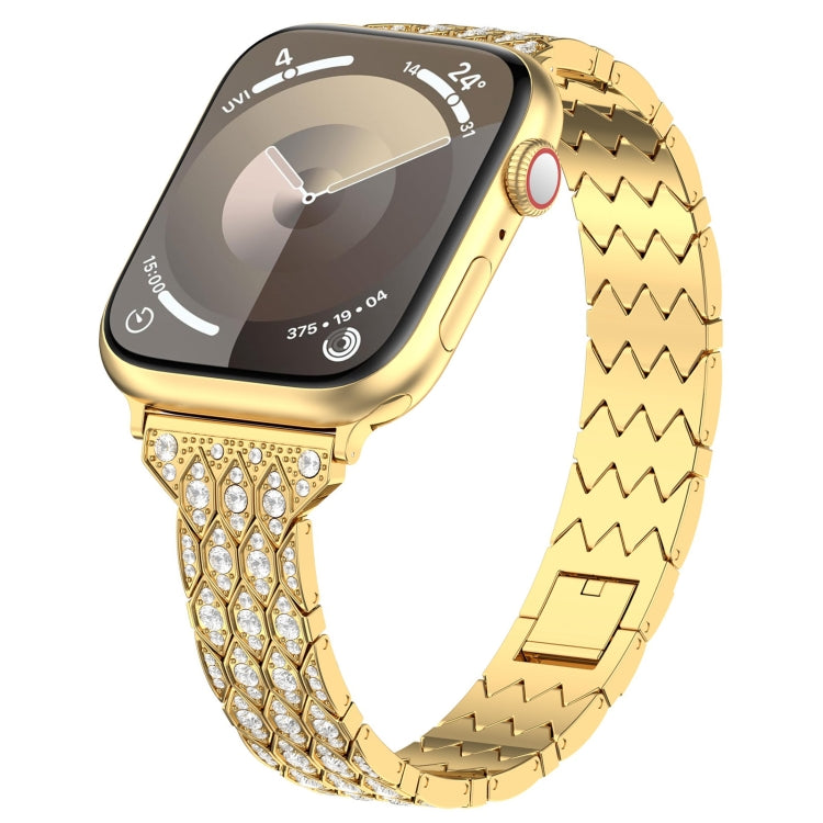 Cinturino per orologio in metallo con bracciale Devil Eye Diamond, For Apple Watch SE 40mm, For Apple Watch SE 44mm, For Apple Watch Series 6 40mm, For Apple Watch Series 6 44mm, For Apple Watch Series 5 44mm, For Apple Watch Series 5 40mm