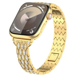 Cinturino per orologio in metallo con bracciale Devil Eye Diamond, For Apple Watch SE 40mm, For Apple Watch SE 44mm, For Apple Watch Series 6 40mm, For Apple Watch Series 6 44mm, For Apple Watch Series 5 44mm, For Apple Watch Series 5 40mm
