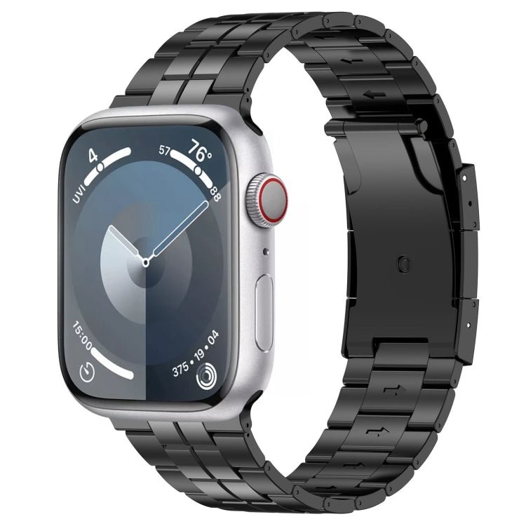 Cinturino per orologio in acciaio al titanio con fibbia tartaruga, For Apple Watch SE 2023 44mm, For Apple Watch SE 2023 40mm, For Apple Watch Ultra 2 49mm, For Apple Watch Series 9 45mm, For Apple Watch Series 9 41mm, For Apple Watch Ultra 49mm