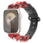 Cinturino per orologio in vera pelle Paracord, For Apple Watch 42mm, For Apple Watch 38mm