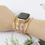 Cinturino per orologio in metallo con cinturino a catena a farfalla, For Apple Watch Series 5 44mm, For Apple Watch Series 5 40mm, For Apple Watch Series 4 44mm, For Apple Watch Series 4 40mm