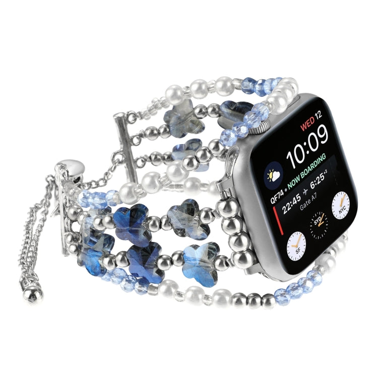 Cinturino per orologio in metallo con cinturino a catena a farfalla, For Apple Watch Series 5 44mm, For Apple Watch Series 5 40mm, For Apple Watch Series 4 44mm, For Apple Watch Series 4 40mm