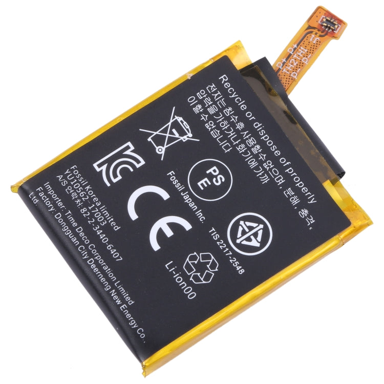 Batteria di ricambio 370 mAh per Michael Kors Grayson MK5025 - immagine 3