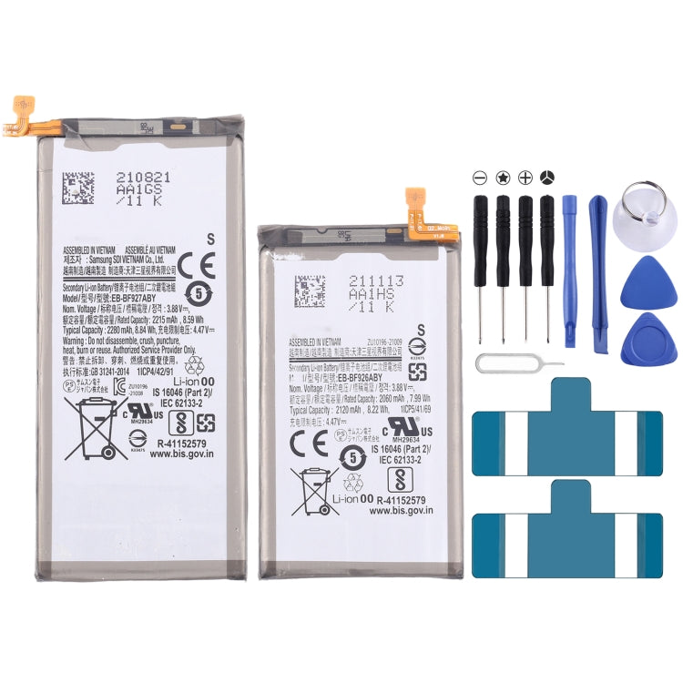 Batterie di ricambio Samsung Galaxy Z Fold4 e Z Fold3 5G, 2 pezzi - immagine 5