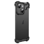 Custodia metallo con pellicola lenti per iPhone 14 Plus