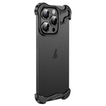 Custodia metallo con pellicola lenti per iPhone 14 Plus