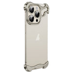 Custodia metallo con pellicola lenti per iPhone 14 Plus