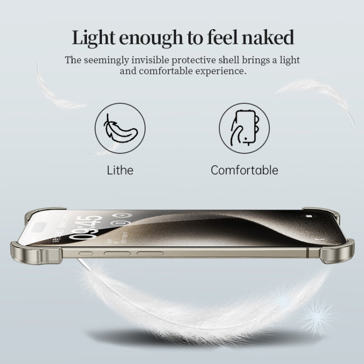 Custodia metallo con pellicola per iPhone 13 Pro Max
