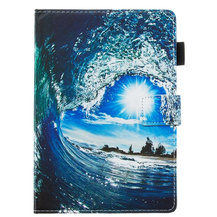Custodia in pelle piatta con slot per schede per Amazon Kindle Fire HD 8 (2020)