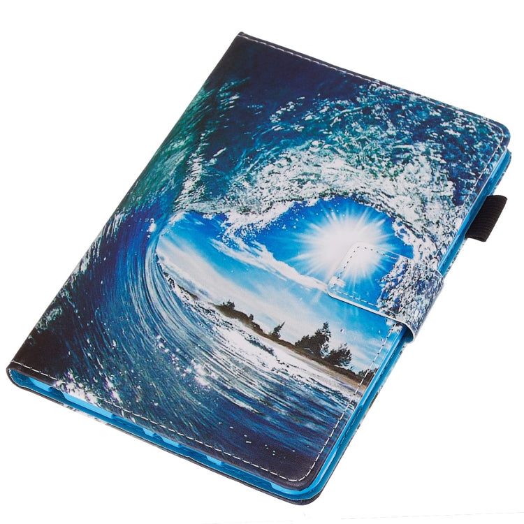 Custodia in pelle piatta con slot per schede per Amazon Kindle Fire HD 8 (2020)