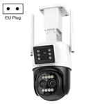 Telecamera IP tripla con cupola WiFi e allarme AI