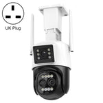 Telecamera IP tripla con cupola WiFi e allarme AI