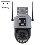 Telecamera WiFi Smart HD Dome con doppio obiettivo