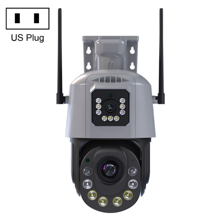 Telecamera WiFi Smart HD Dome con doppio obiettivo