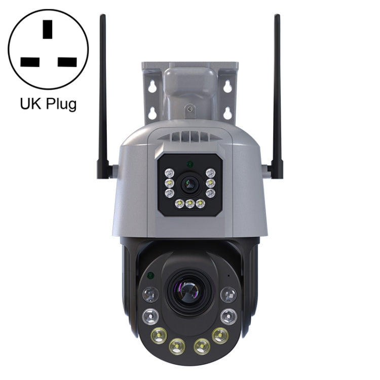 Telecamera WiFi Smart HD Dome con doppio obiettivo