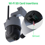 Telecamera WiFi Smart HD Dome con doppio obiettivo