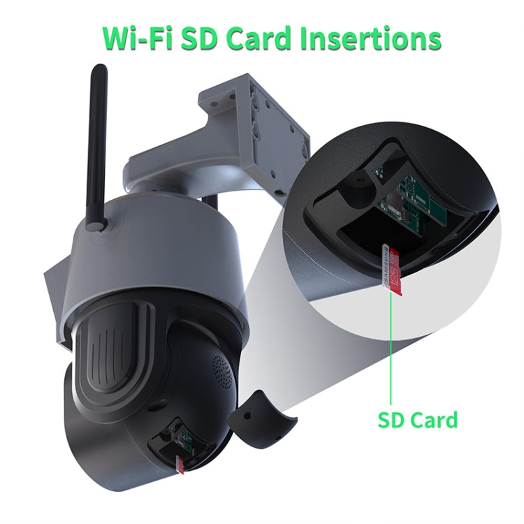 Telecamera WiFi Smart HD Dome con doppio obiettivo